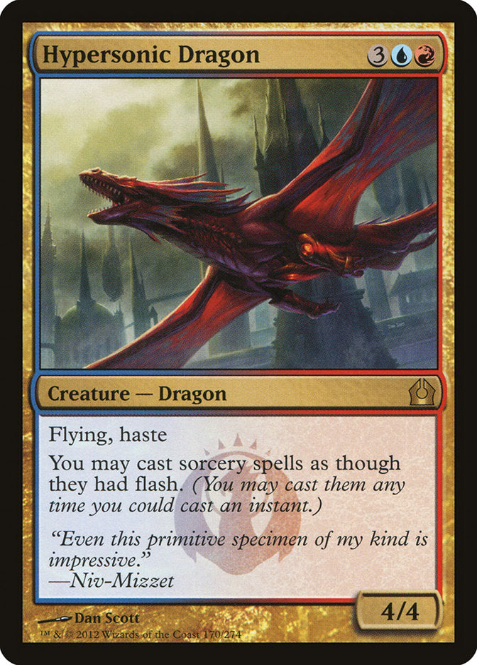 Hypersonic Dragon [Return to Ravnica] | Devastation Store