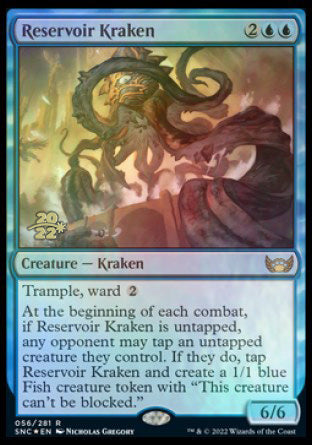 Reservoir Kraken [Streets of New Capenna Prerelease Promos] | Devastation Store