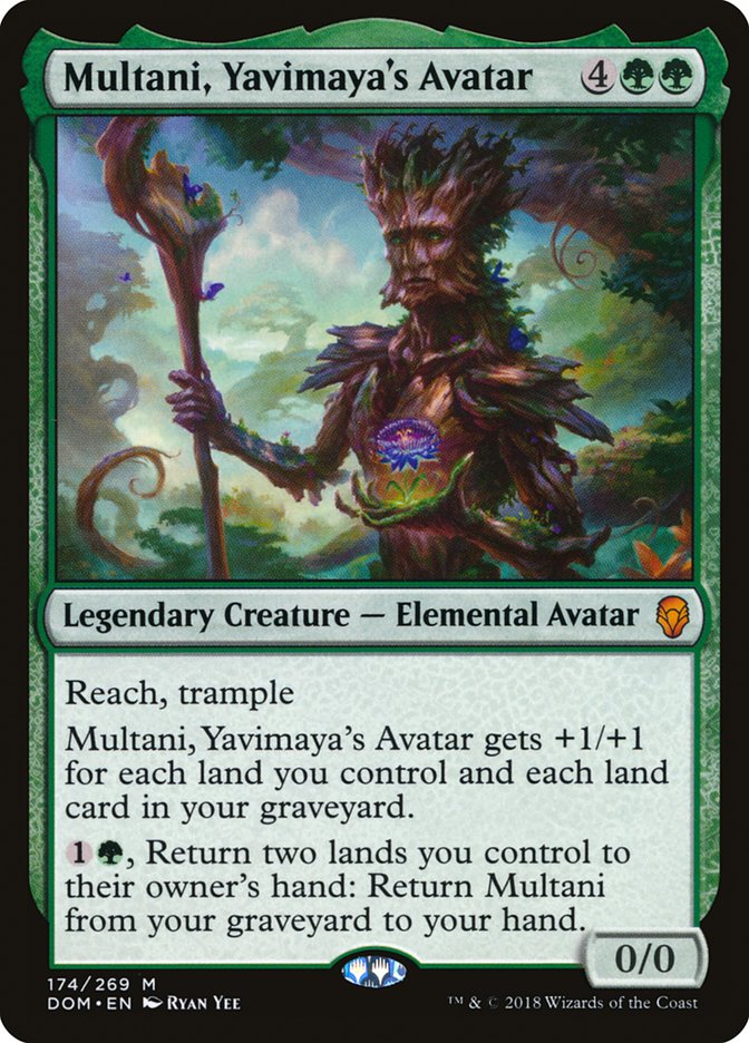 Multani, Yavimaya's Avatar [Dominaria] - Devastation Store | Devastation Store