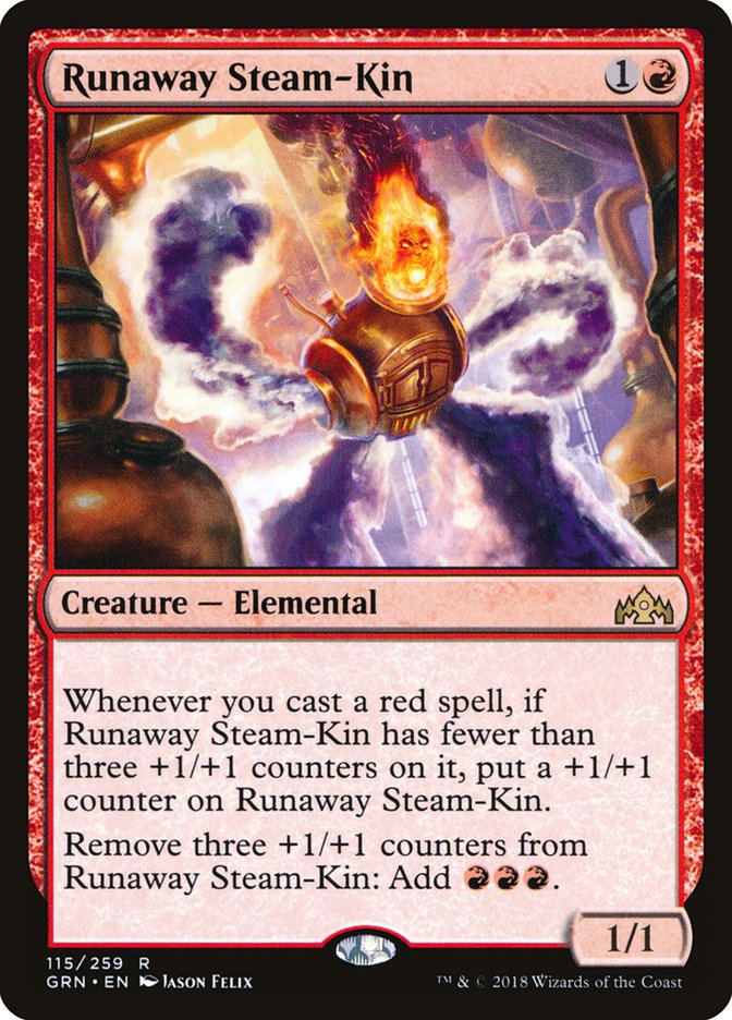 Runaway Steam-Kin [Guilds of Ravnica] | Devastation Store