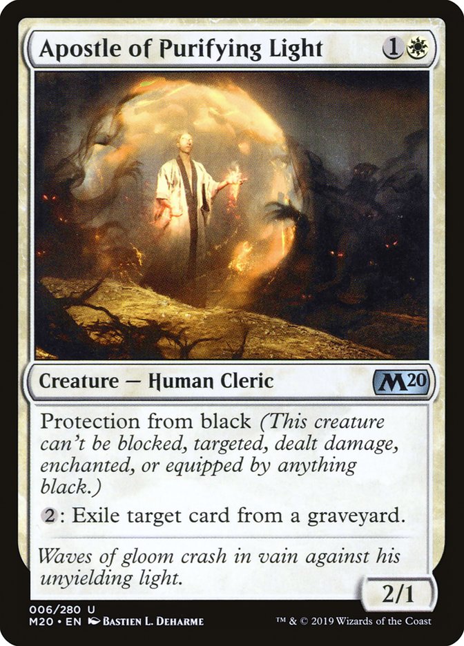 Apostle of Purifying Light [Core Set 2020] | Devastation Store