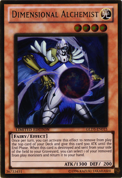 Dimensional Alchemist [GLD3-EN015] Gold Rare | Devastation Store