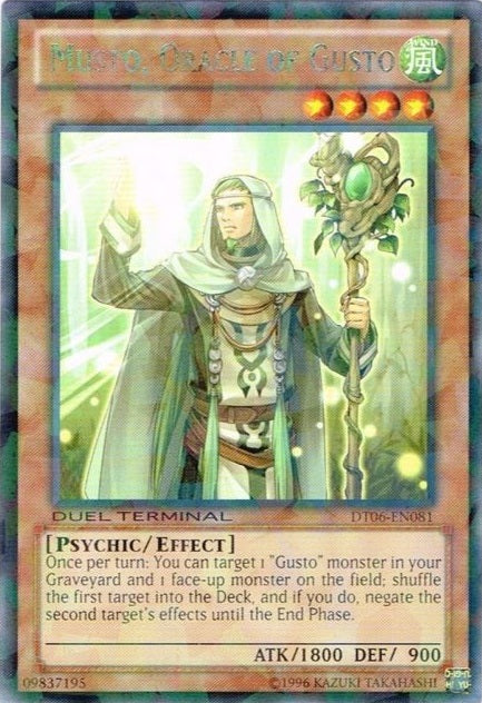 Musto, Oracle of Gusto [DT06-EN081] Rare | Devastation Store