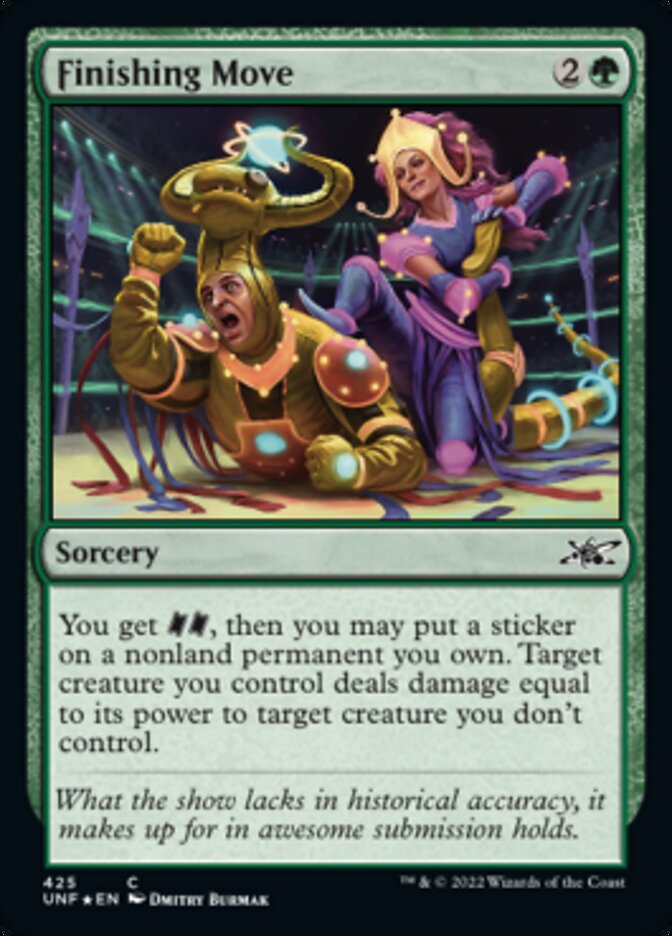 Finishing Move (Galaxy Foil) [Unfinity] | Devastation Store