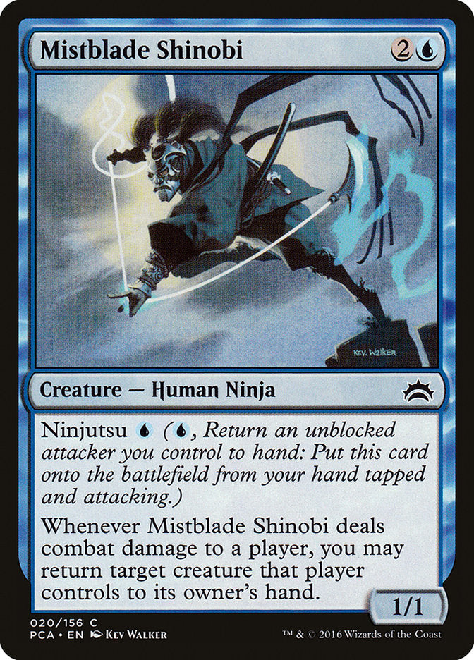 Mistblade Shinobi [Planechase Anthology] | Devastation Store