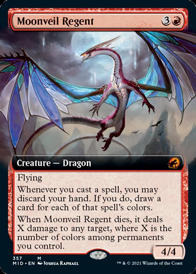 Moonveil Regent (Extended) [Innistrad: Midnight Hunt] | Devastation Store