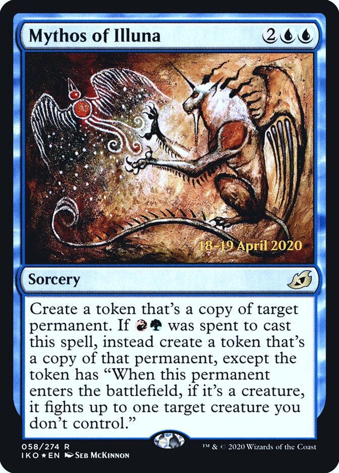 Mythos of Illuna [Ikoria: Lair of Behemoths Prerelease Promos] | Devastation Store