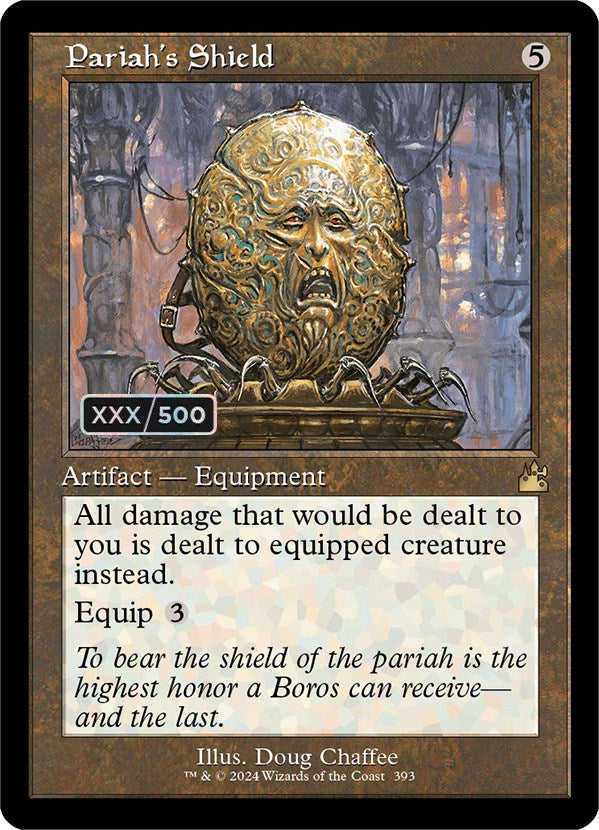 Pariah's Shield (Retro) (Serialized) [Ravnica Remastered] | Devastation Store