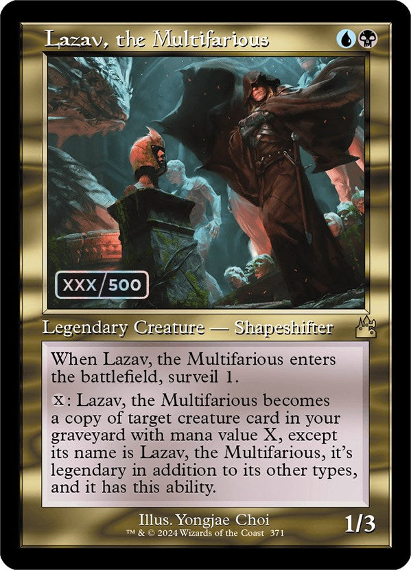 Lazav, the Multifarious (Retro) (Serialized) [Ravnica Remastered] | Devastation Store