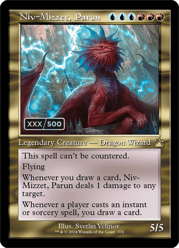 Niv-Mizzet, Parun (Retro) (Serialized) [Ravnica Remastered] | Devastation Store