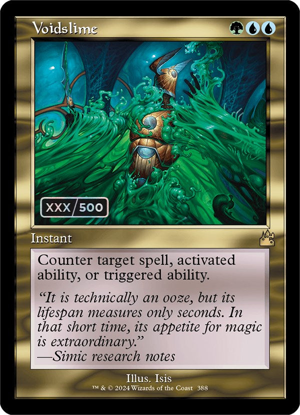 Voidslime (Retro) (Serialized) [Ravnica Remastered] | Devastation Store