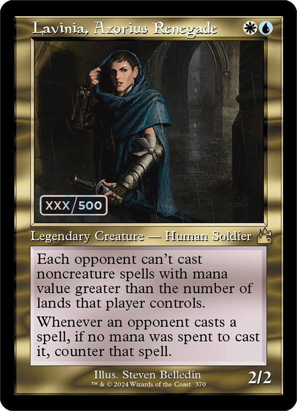 Lavinia, Azorius Renegade (Retro) (Serialized) [Ravnica Remastered] | Devastation Store