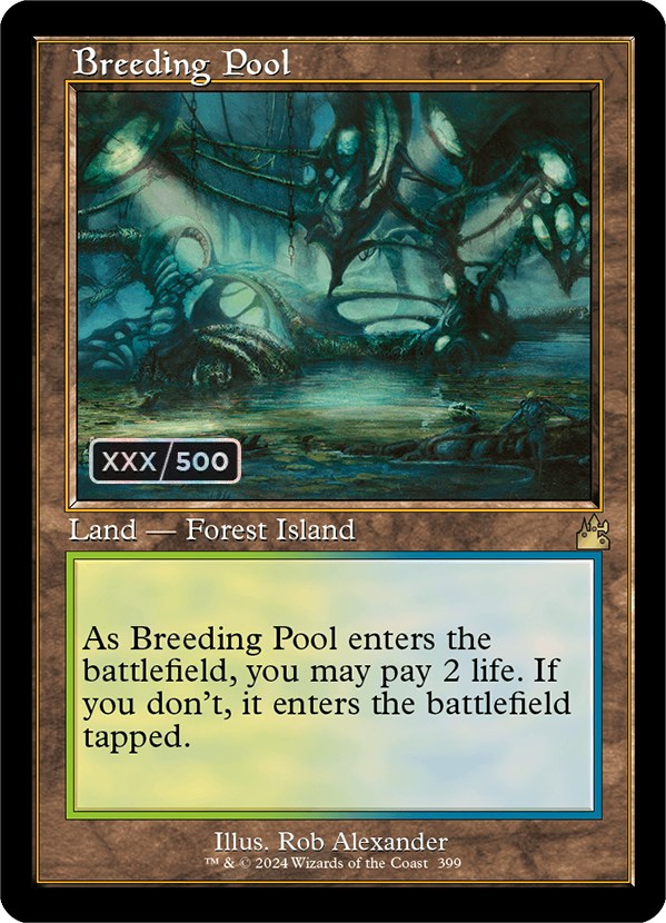 Breeding Pool (Retro) (Serialized) [Ravnica Remastered] | Devastation Store