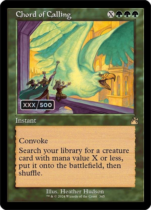 Chord of Calling (Retro) (Serialized) [Ravnica Remastered] | Devastation Store