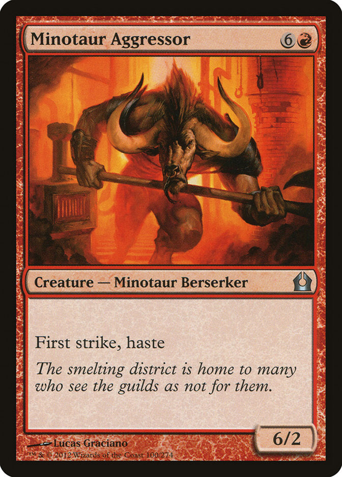 Minotaur Aggressor [Return to Ravnica] | Devastation Store