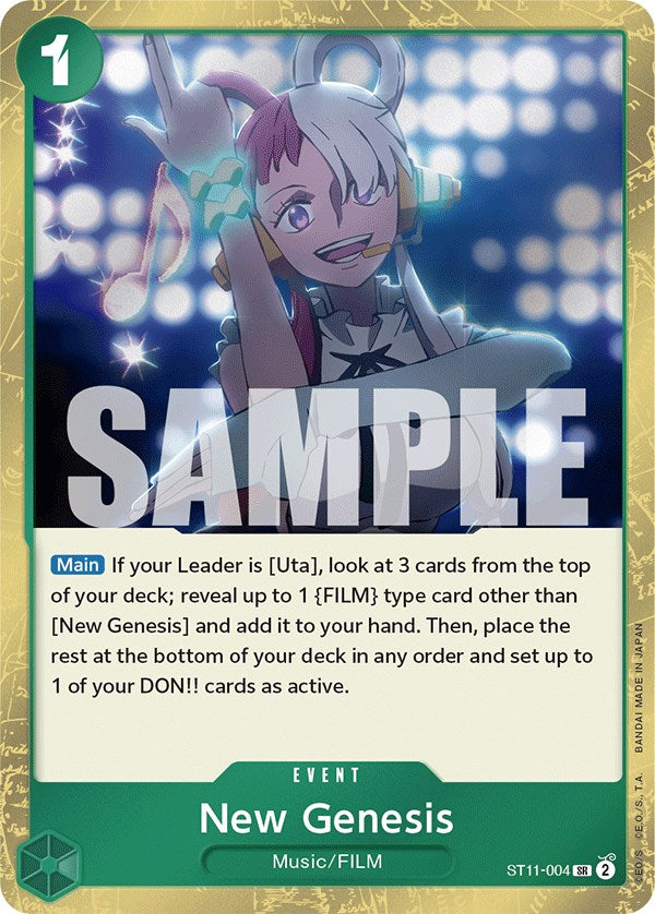 New Genesis [Starter Deck: Uta] | Devastation Store