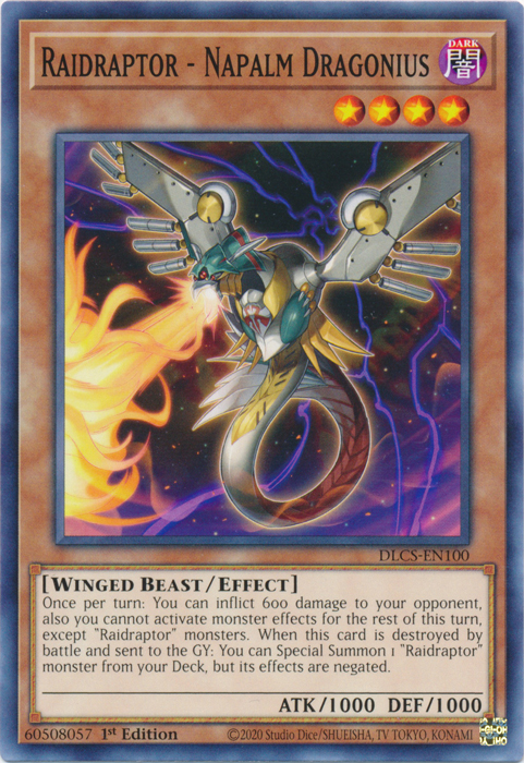 Raidraptor - Napalm Dragonius [DLCS-EN100] Common | Devastation Store