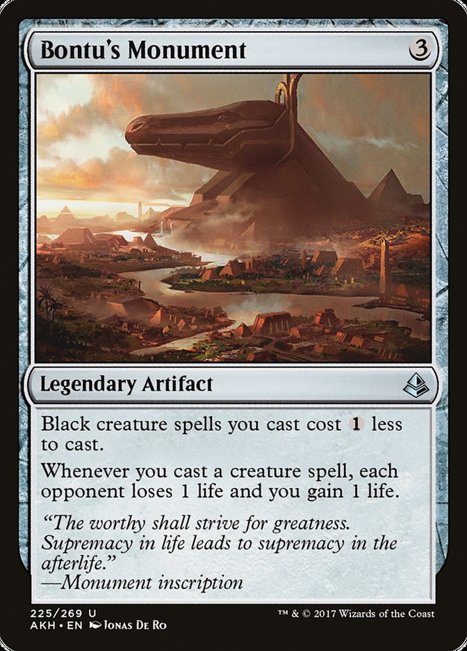 Bontu's Monument [Amonkhet] | Devastation Store