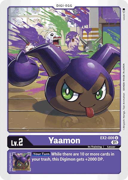 Yaamon [EX2-006] [Digital Hazard] | Devastation Store