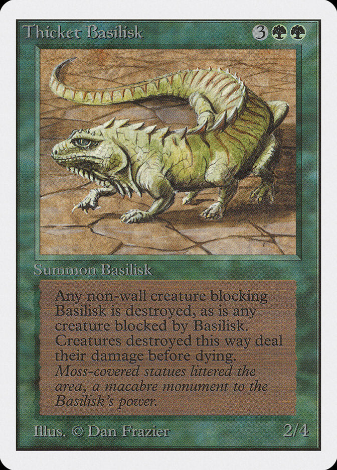 Thicket Basilisk [Unlimited Edition] - Devastation Store | Devastation Store