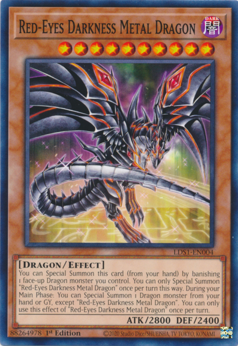 Red-Eyes Darkness Metal Dragon [LDS1-EN004] Common | Devastation Store