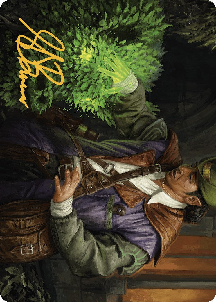 Hedge Whisperer Art Card (Gold-Stamped Signature) [Murders at Karlov Manor Art Series] | Devastation Store
