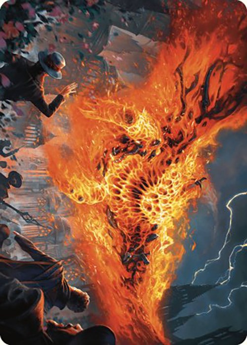 Havoc Eater Art Card [Murders at Karlov Manor Art Series] | Devastation Store