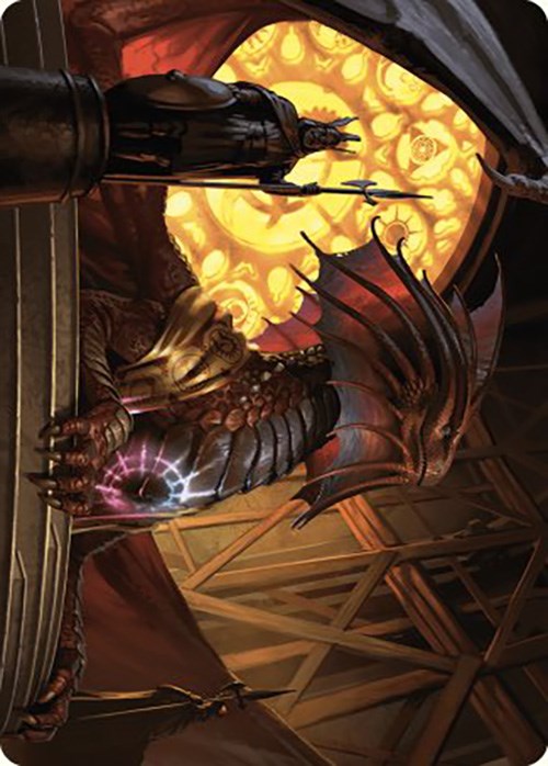 Niv-Mizzet, Guildpact Art Card (21/49) [Murders at Karlov Manor Art Series] | Devastation Store
