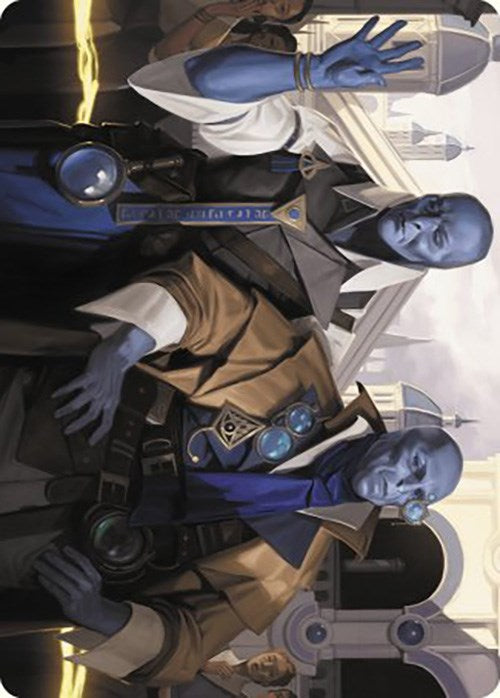 Hotshot Investigators Art Card [Murders at Karlov Manor Art Series] | Devastation Store