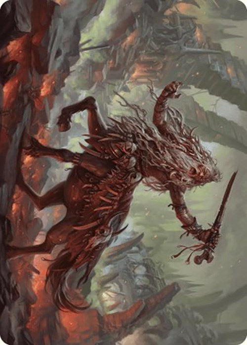 Yarus, Roar of the Old Gods Art Card (24/49) [Murders at Karlov Manor Art Series] | Devastation Store