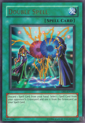 Double Spell [DR1-EN161] Ultra Rare | Devastation Store