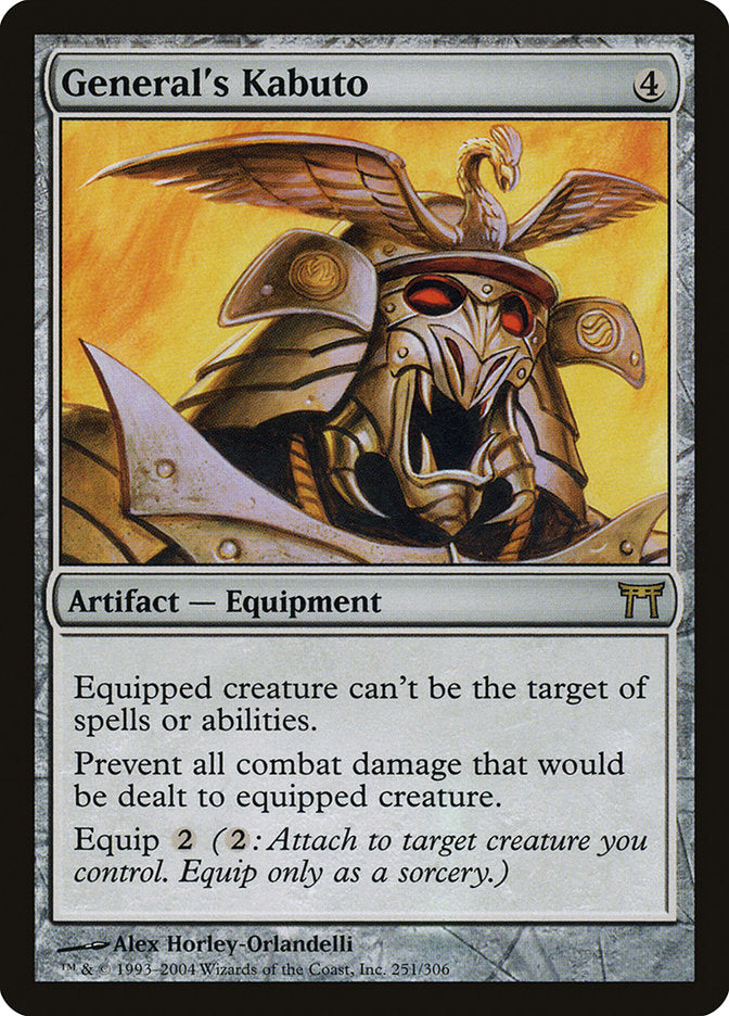 General's Kabuto [Champions of Kamigawa] - Devastation Store | Devastation Store