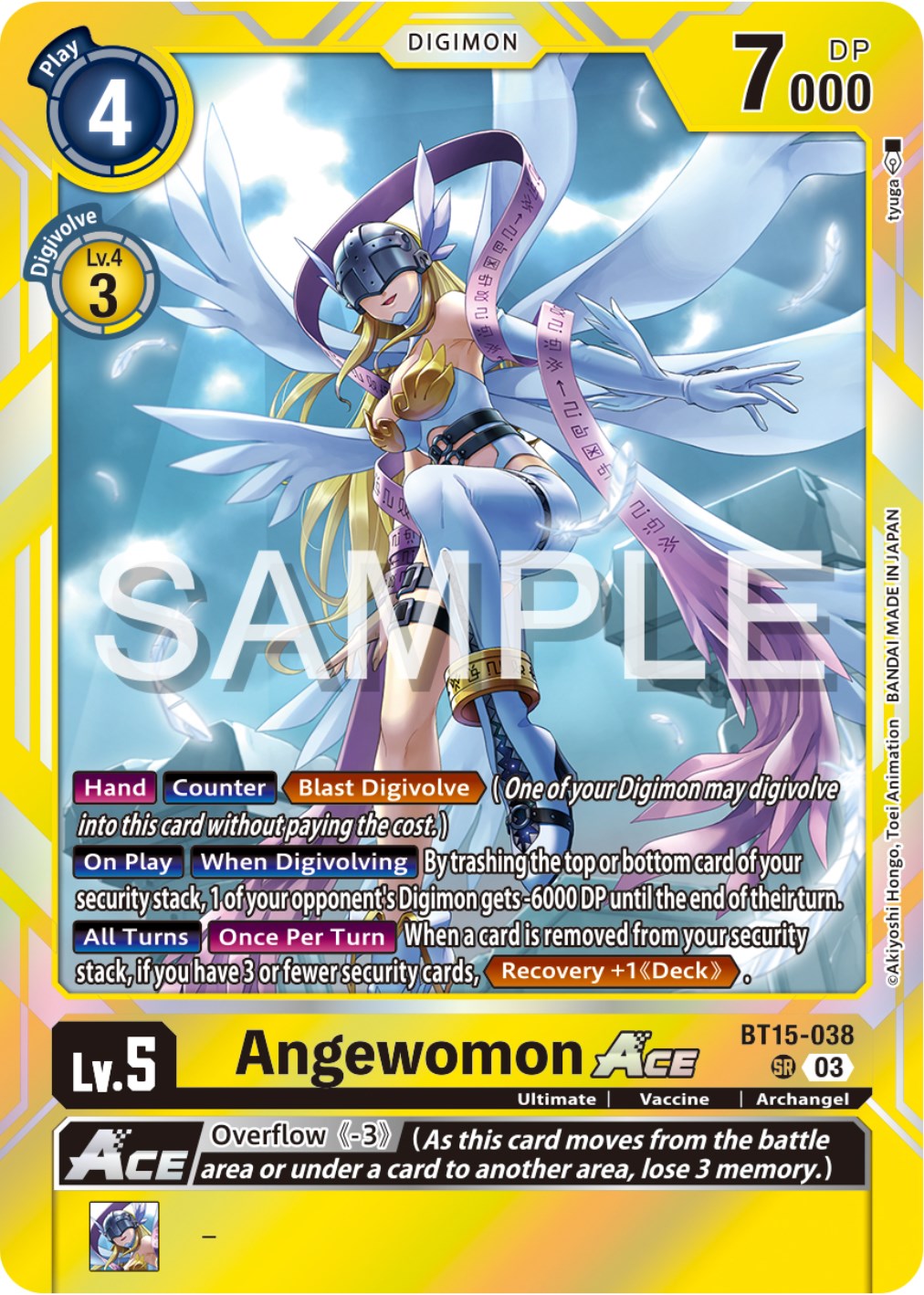 Angewomon Ace [BT15-038] [Exceed Apocalypse] | Devastation Store