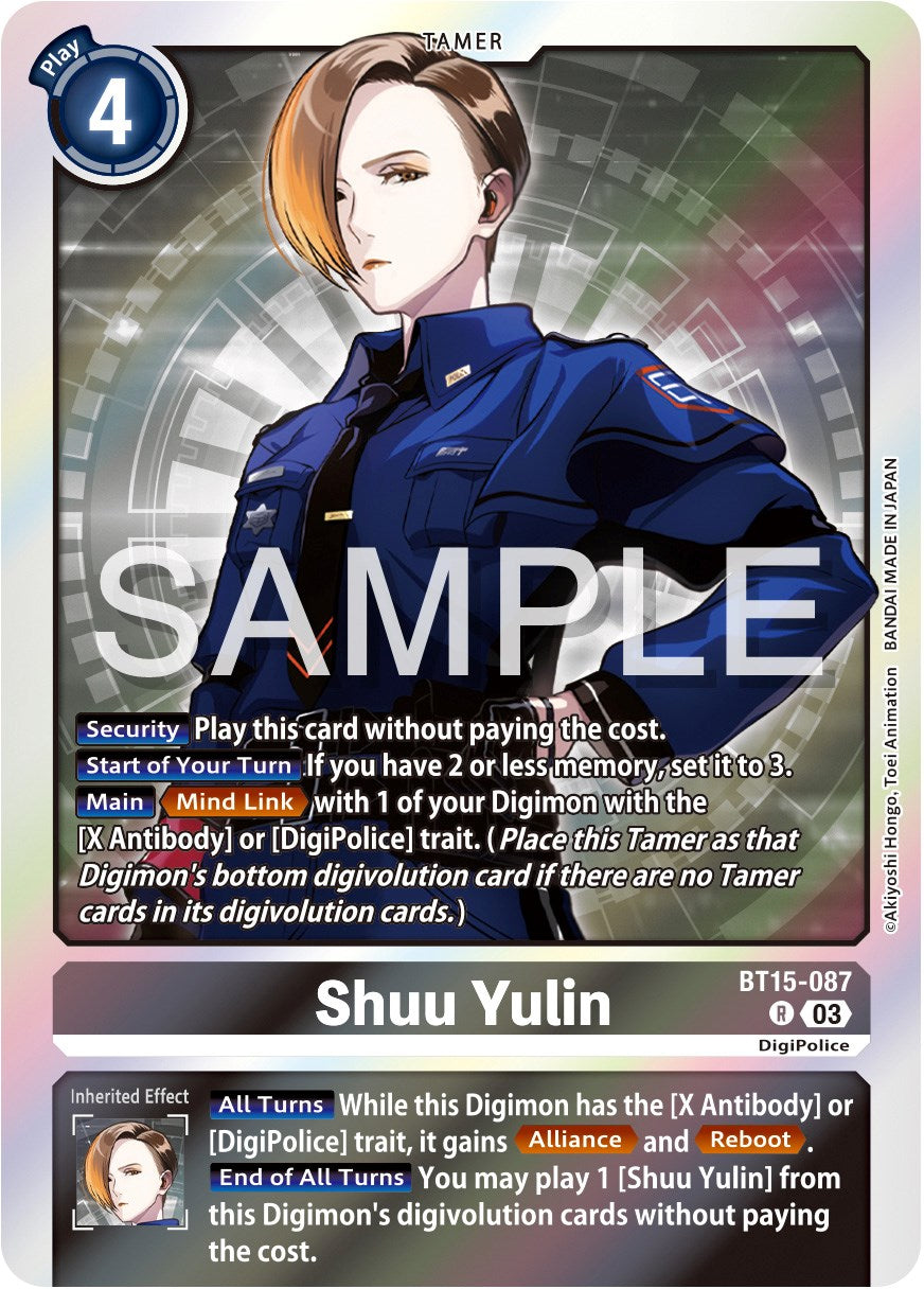 Shuu Yulin [BT15-087] [Exceed Apocalypse] | Devastation Store