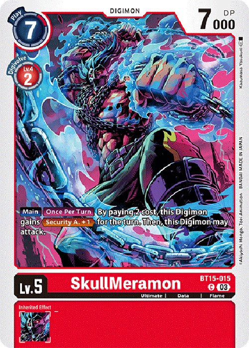SkullMeramon [BT15-015] [Exceed Apocalypse] | Devastation Store