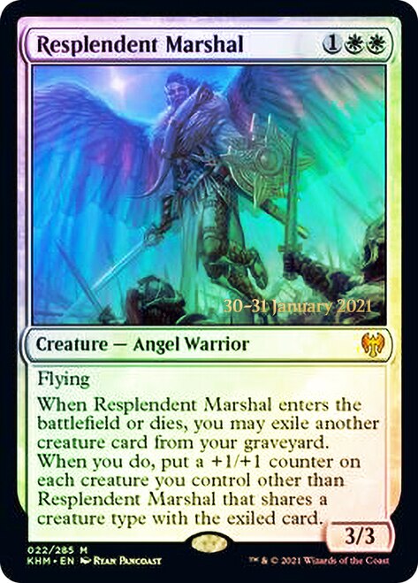 Resplendent Marshal [Kaldheim Prerelease Promos] | Devastation Store