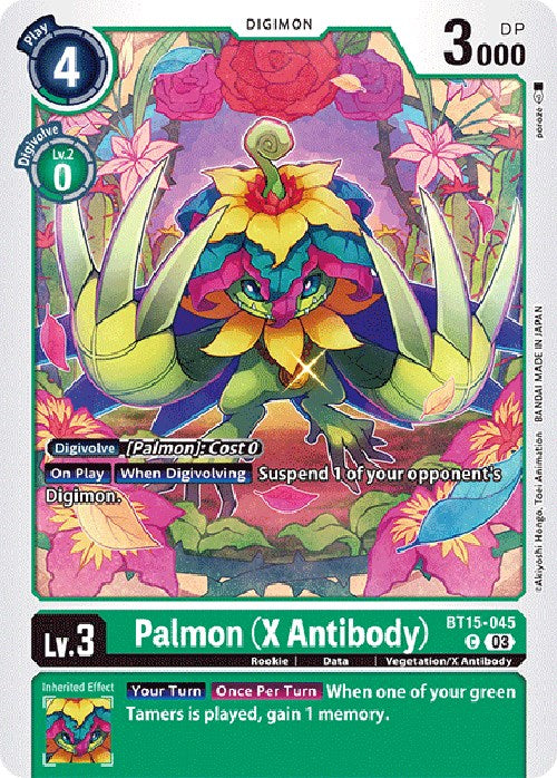Palmon [BT15-045] (X Antibody) [Exceed Apocalypse] | Devastation Store