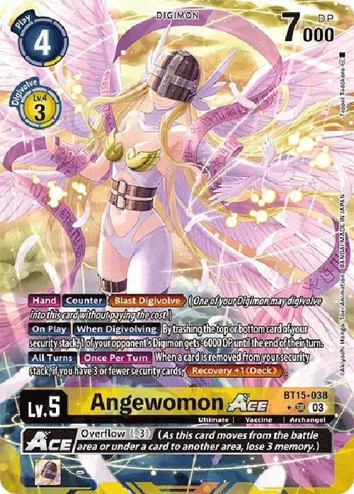 Angewomon Ace [BT15-038] (Alternate Art) [Exceed Apocalypse] | Devastation Store