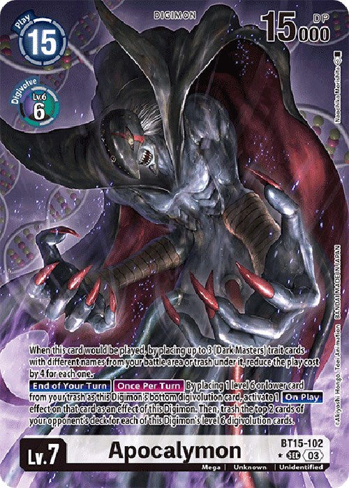 Apocalymon [BT15-102] (Alternate Art) [Exceed Apocalypse] | Devastation Store