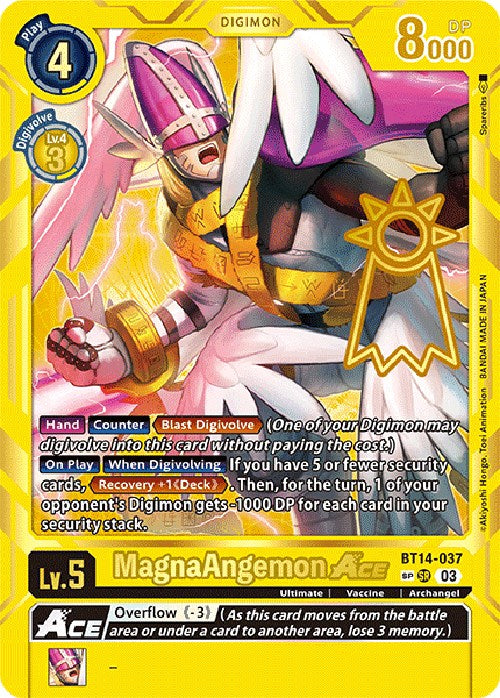 MagnaAngemon Ace [BT14-037] [Exceed Apocalypse] | Devastation Store