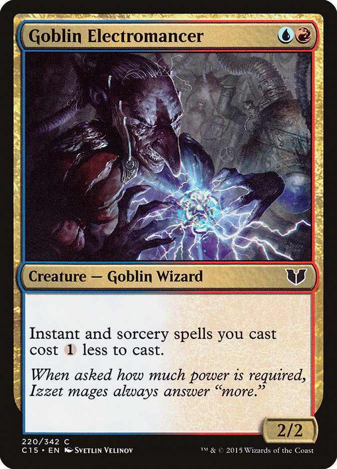 Goblin Electromancer [Commander 2015] - Devastation Store | Devastation Store