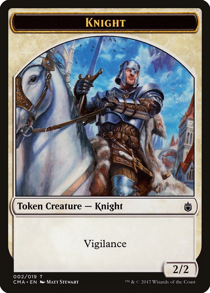 Knight [Commander Anthology Tokens] - Devastation Store | Devastation Store