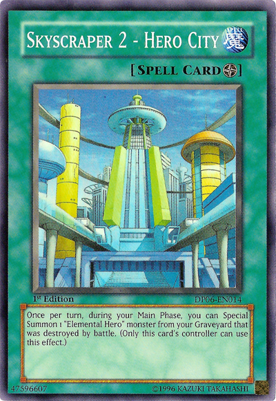 Skyscraper 2 - Hero City [DP06-EN014] Super Rare | Devastation Store