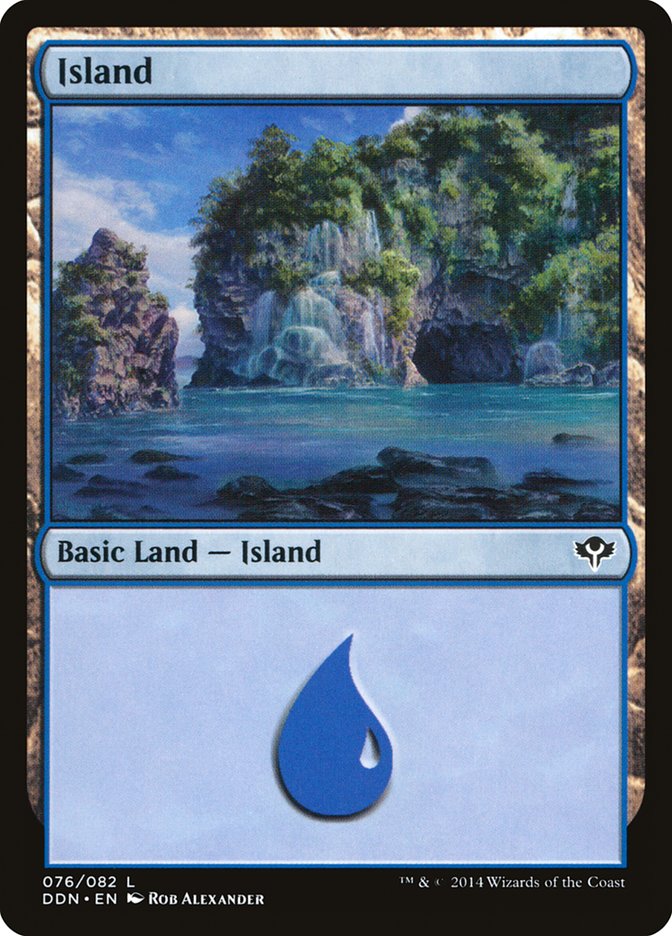 Island (76) [Duel Decks: Speed vs. Cunning] - Devastation Store | Devastation Store