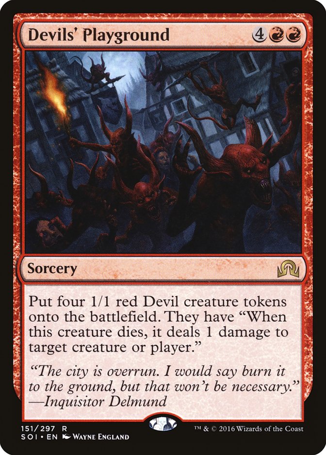 Devils' Playground [Shadows over Innistrad] - Devastation Store | Devastation Store