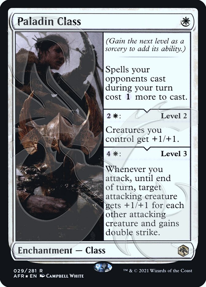 Paladin Class (Ampersand Promo) [Dungeons & Dragons: Adventures in the Forgotten Realms Promos] | Devastation Store