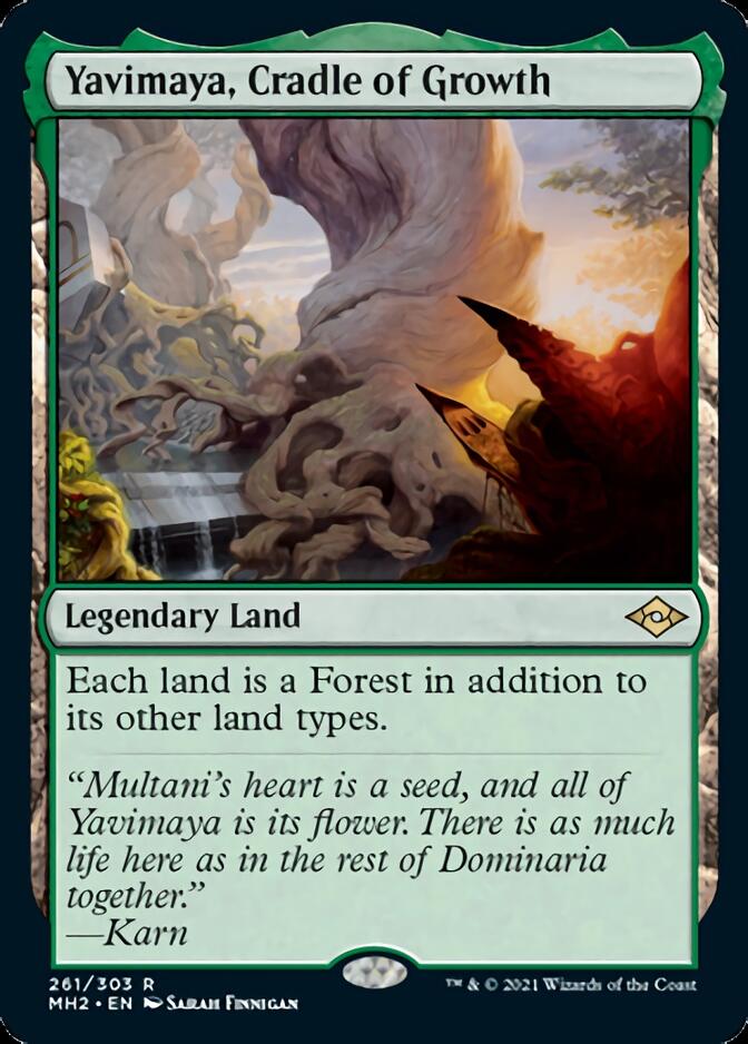 Yavimaya, Cradle of Growth [Modern Horizons 2] | Devastation Store