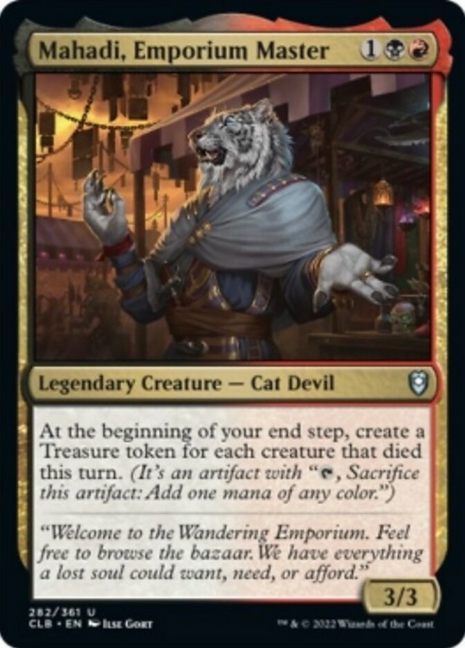 Mahadi, Emporium Master [Commander Legends: Battle for Baldur's Gate] | Devastation Store