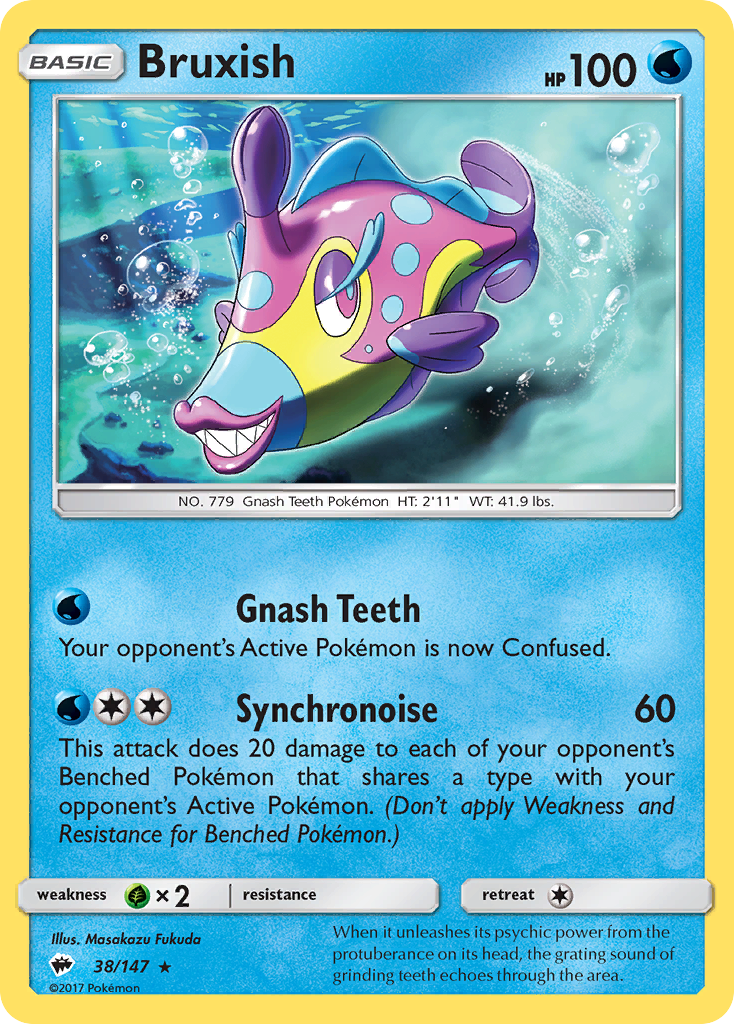 Bruxish (38/147) [Sun & Moon: Burning Shadows] | Devastation Store