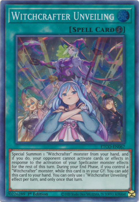 Witchcrafter Unveiling [ETCO-EN067] Super Rare | Devastation Store